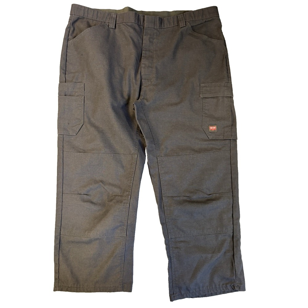 Red Kap Performance Shop Pants Charcoal Gray Cargo Workwear Utility Gorpcore 44